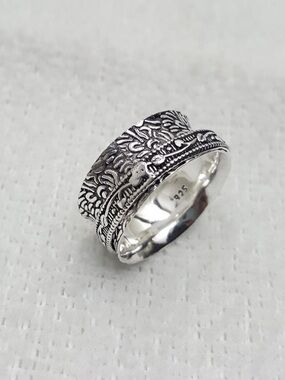 925 Silver Ring  Band